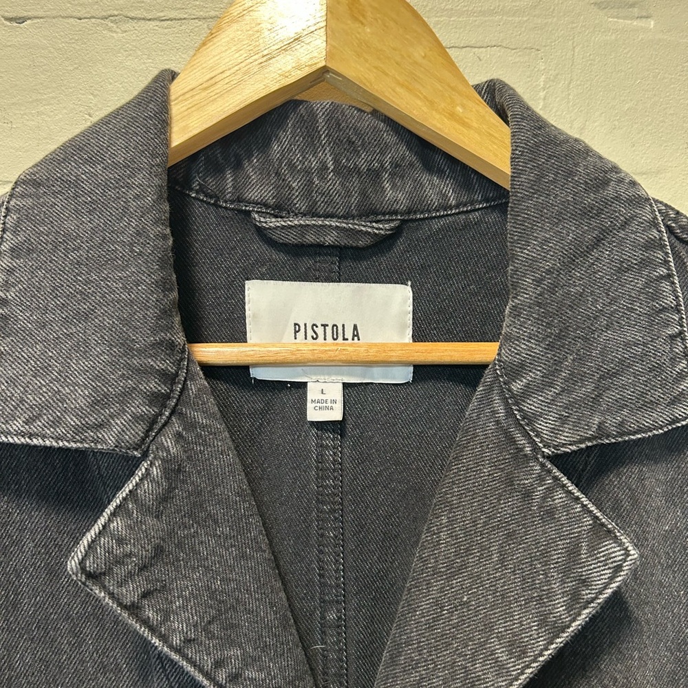 Pistola Grover Fade To Black Denim Field Suit Jumpsuit Large Street Style Ready - Picture 2 of 6
